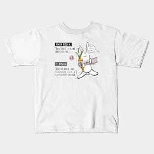 Mad Bunny and Pet Wisdom Kids T-Shirt